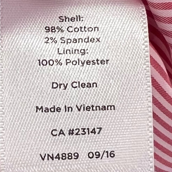 Talbots Pink Gingham Blazer Classic Notched Lapels 16WP NWOT - Picture 10 of 10